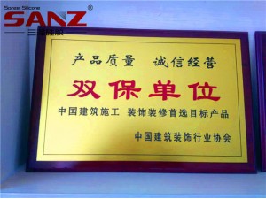 Sanze silicone sealant workshop Honor